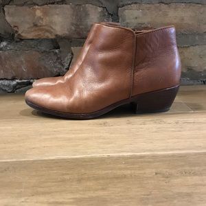 Sam Edelman Petty brown leather booties